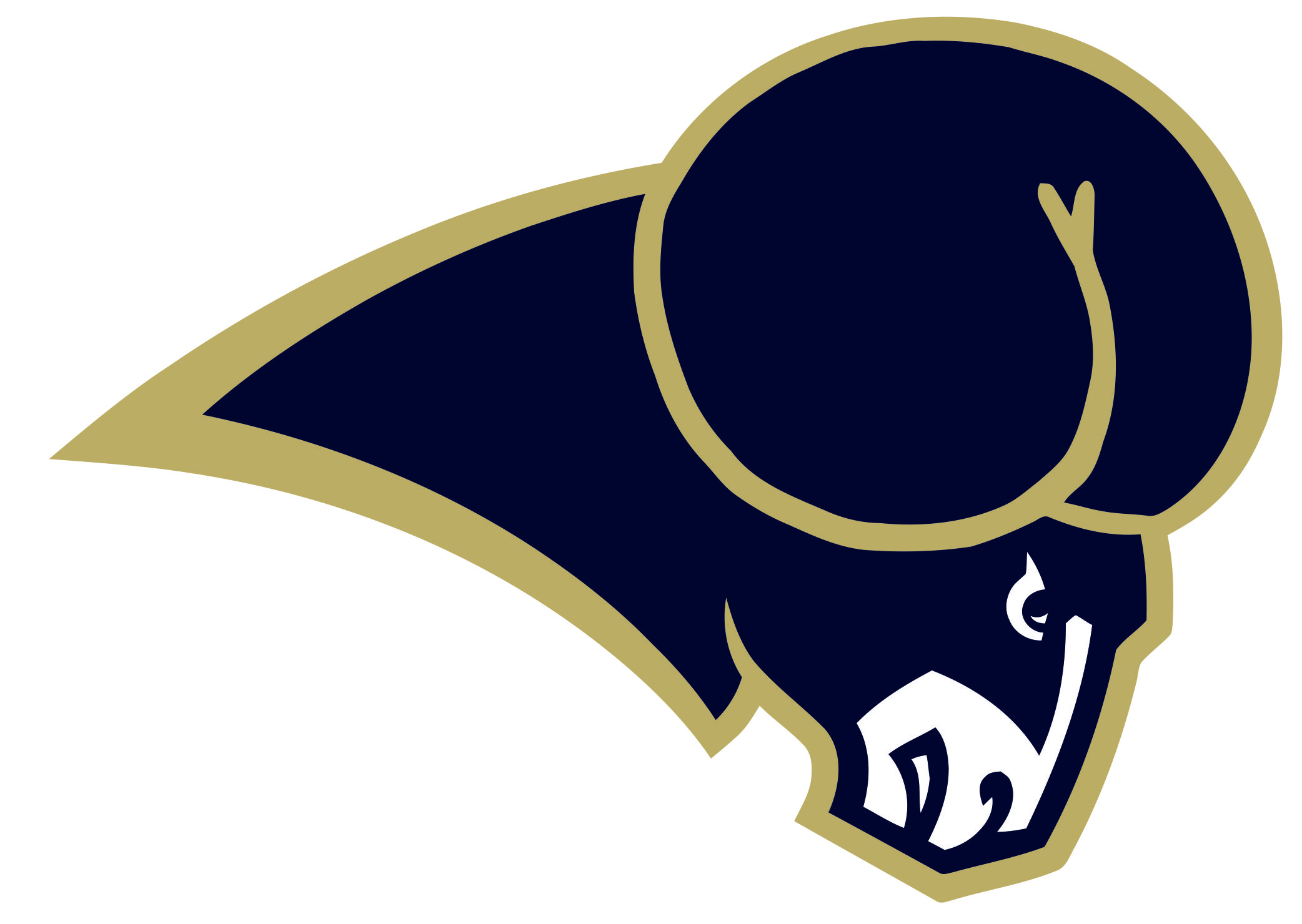 Los Angeles Rams Butts Logo iron on transfers